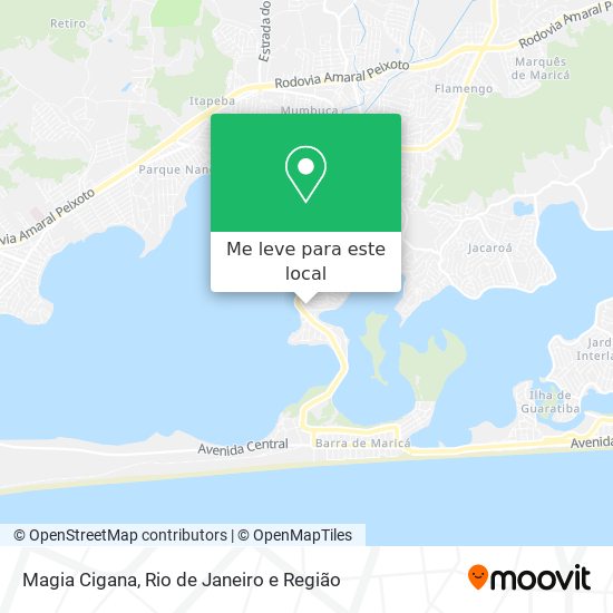 Magia Cigana mapa