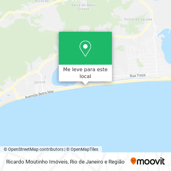 Ricardo Moutinho Imóveis mapa