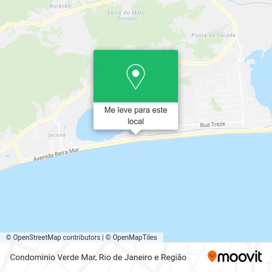 Condominio Verde Mar mapa