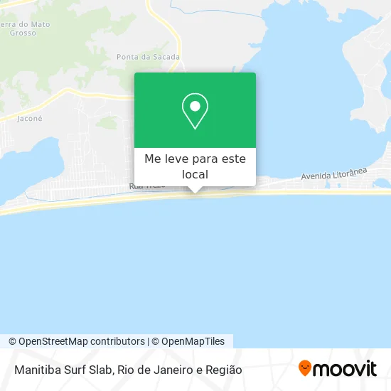 Manitiba Surf Slab mapa