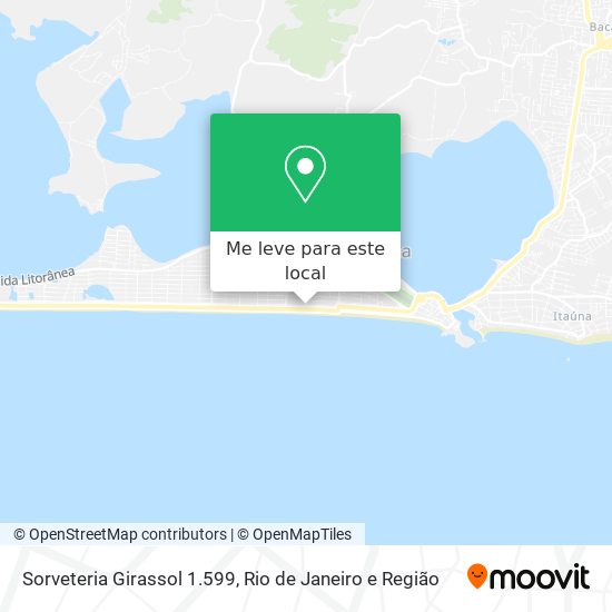Sorveteria Girassol 1.599 mapa