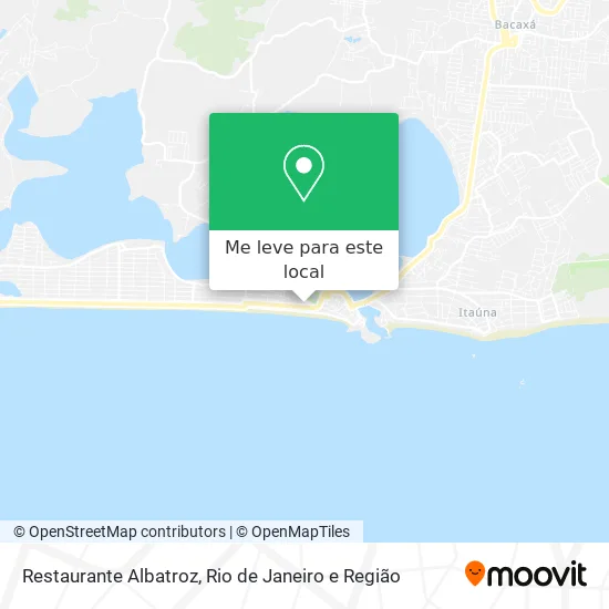 Restaurante Albatroz mapa