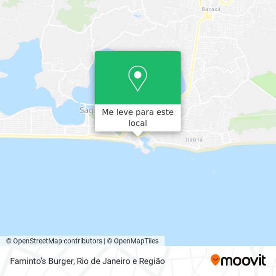Faminto's Burger mapa