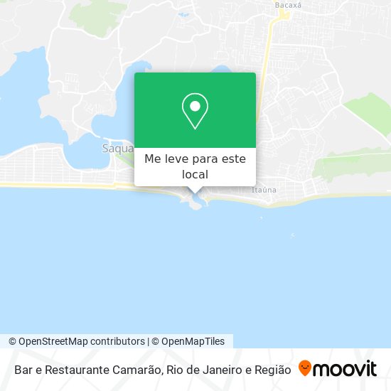 Bar e Restaurante Camarão mapa
