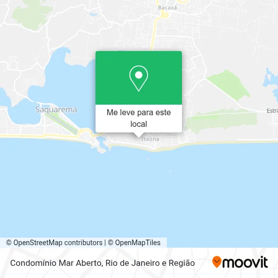 Condomínio Mar Aberto mapa