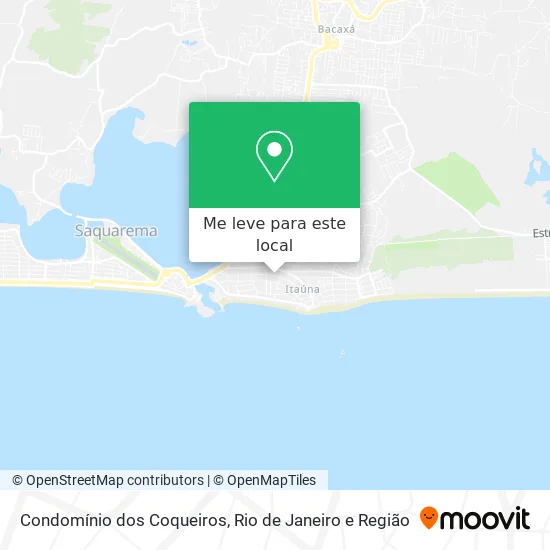 Condomínio dos Coqueiros mapa