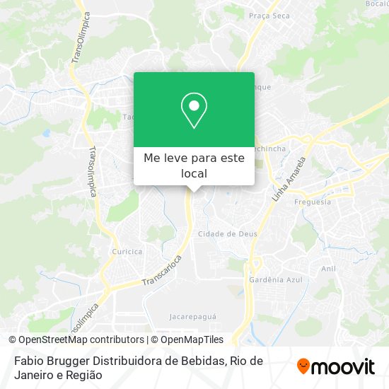 Fabio Brugger Distribuidora de Bebidas mapa