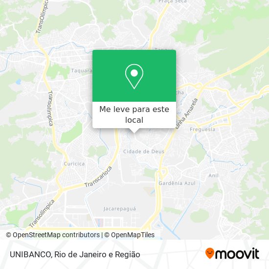 UNIBANCO mapa