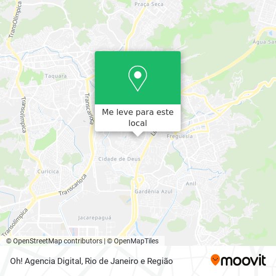 Oh! Agencia Digital mapa