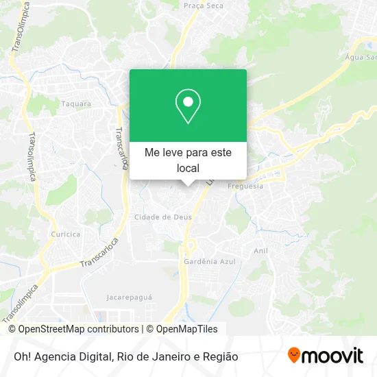 Oh! Agencia Digital mapa