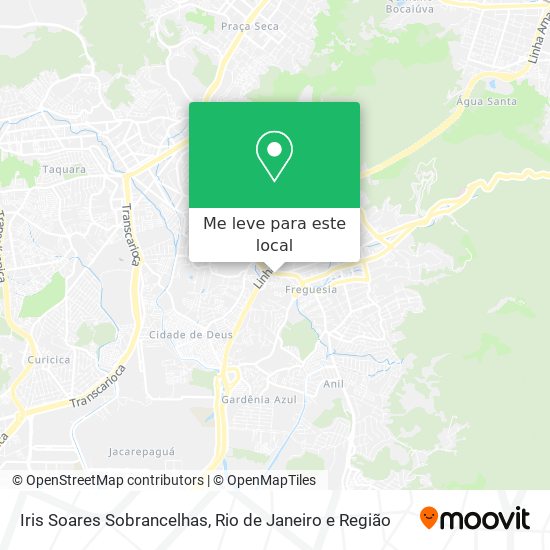 Iris Soares Sobrancelhas mapa