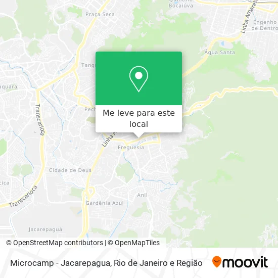 Microcamp - Jacarepagua mapa