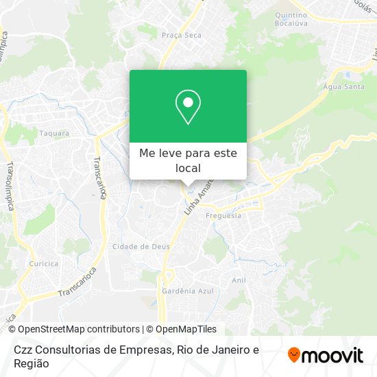 Czz Consultorias de Empresas mapa