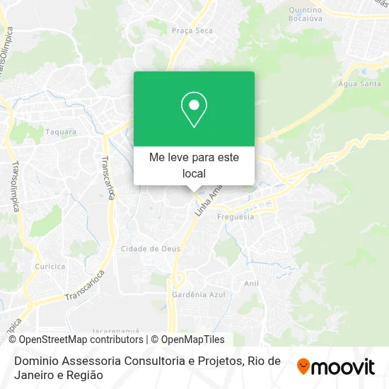 Dominio Assessoria Consultoria e Projetos mapa
