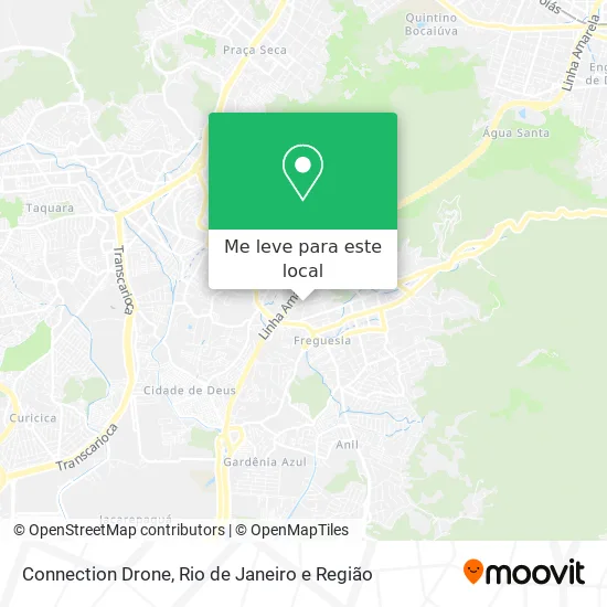 Connection Drone mapa