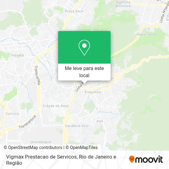 Vigmax Prestacao de Servicos mapa