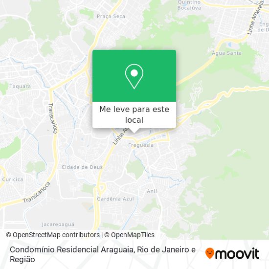Condomínio Residencial Araguaia mapa
