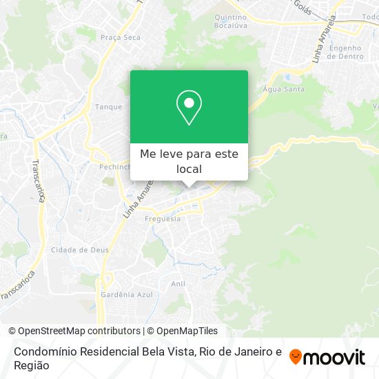 Condomínio Residencial Bela Vista mapa