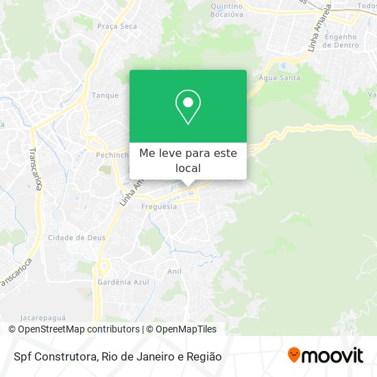 Spf Construtora mapa
