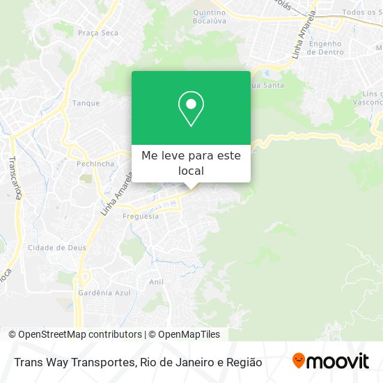 Trans Way Transportes mapa