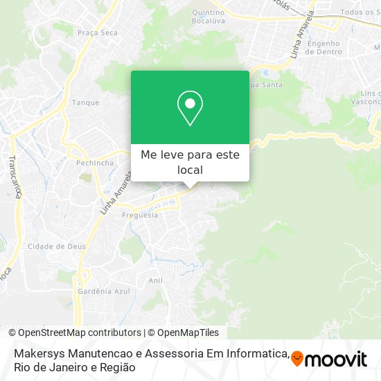 Makersys Manutencao e Assessoria Em Informatica mapa