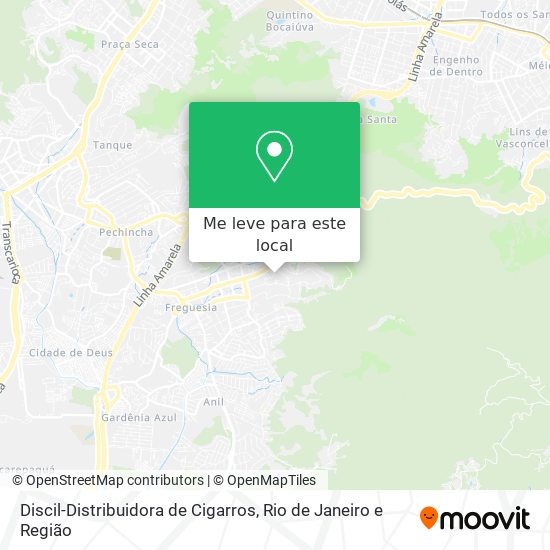 Discil-Distribuidora de Cigarros mapa