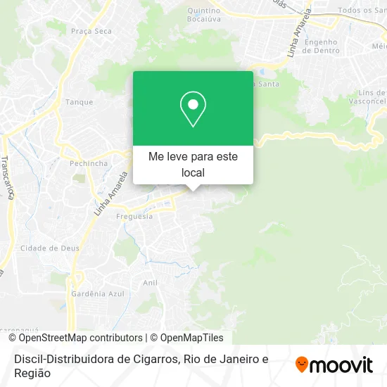 Discil-Distribuidora de Cigarros mapa