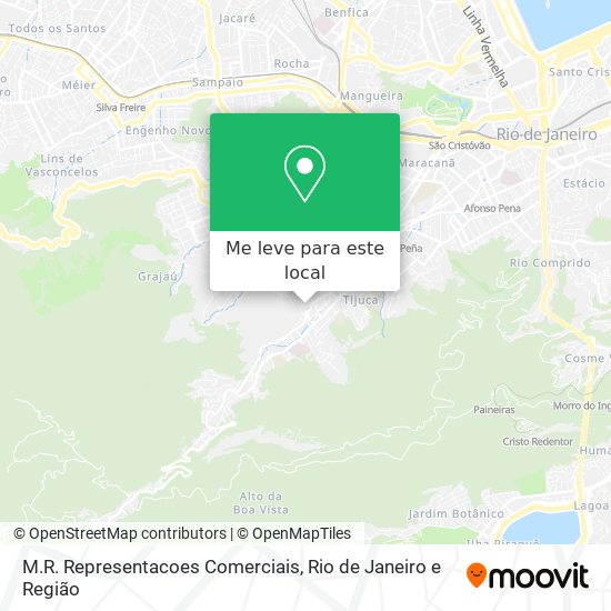 M.R. Representacoes Comerciais mapa