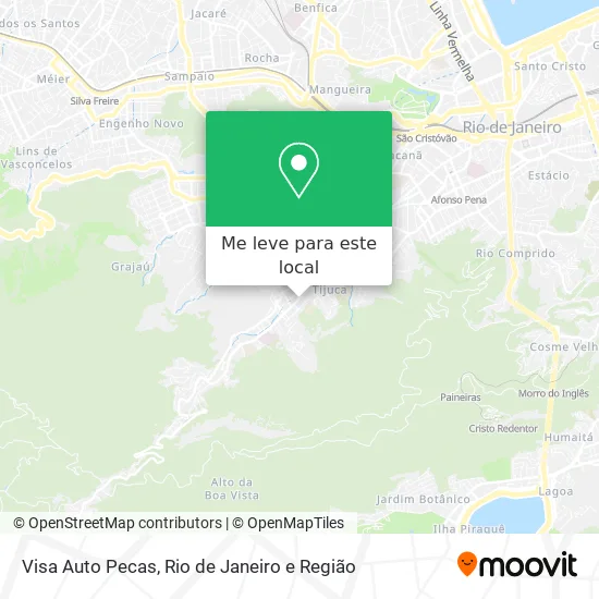 Visa Auto Pecas mapa