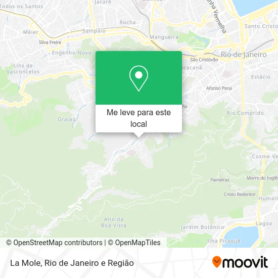 La Mole mapa