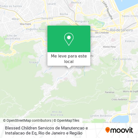 Blessed Children Servicos de Manutencao e Instalacao de Eq mapa