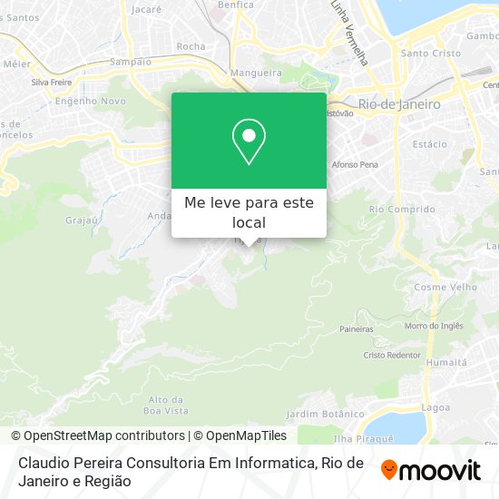 Claudio Pereira Consultoria Em Informatica mapa