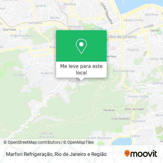 Marfori Refrigeração mapa