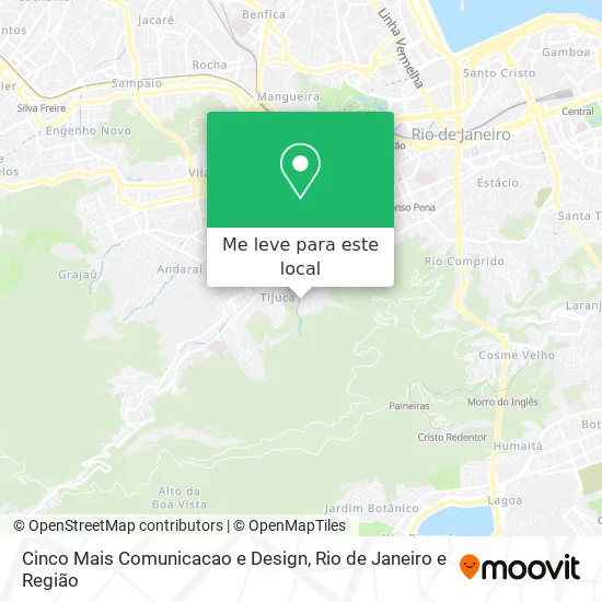 Cinco Mais Comunicacao e Design mapa
