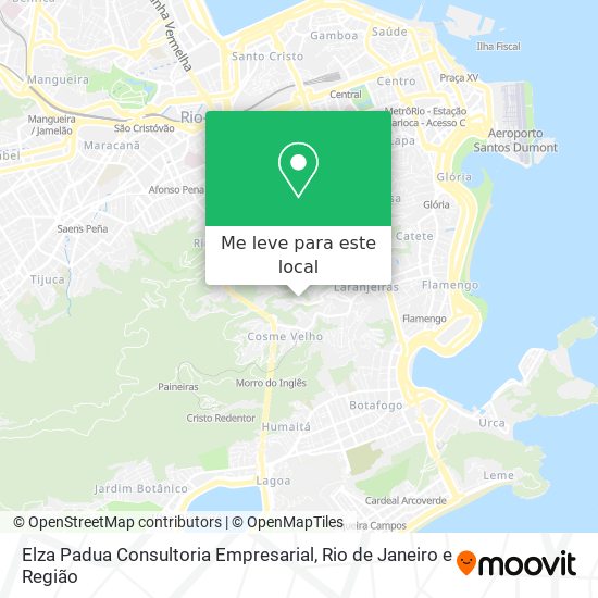 Elza Padua Consultoria Empresarial mapa