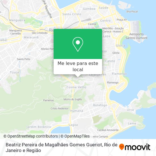 Beatriz Pereira de Magalhães Gomes Gueriot mapa