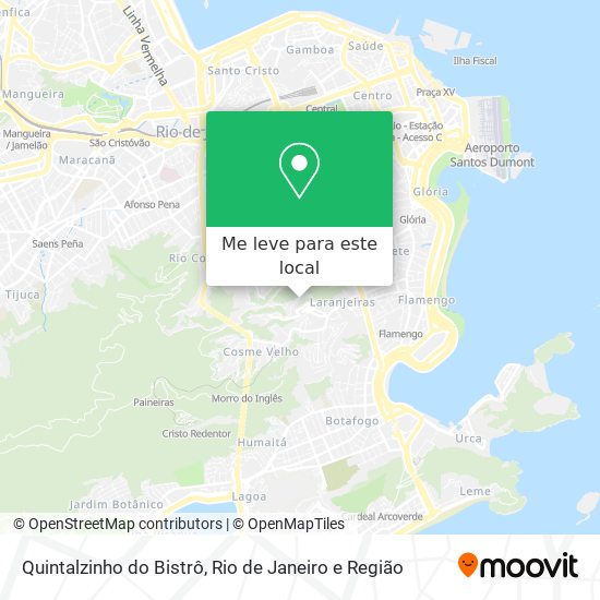 Quintalzinho do Bistrô mapa