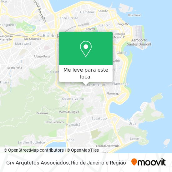 Grv Arqutetos Associados mapa