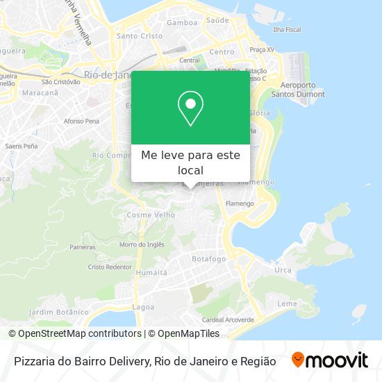 Pizzaria do Bairro Delivery mapa