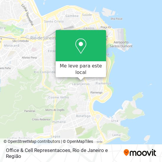 Office & Cell Representacoes mapa