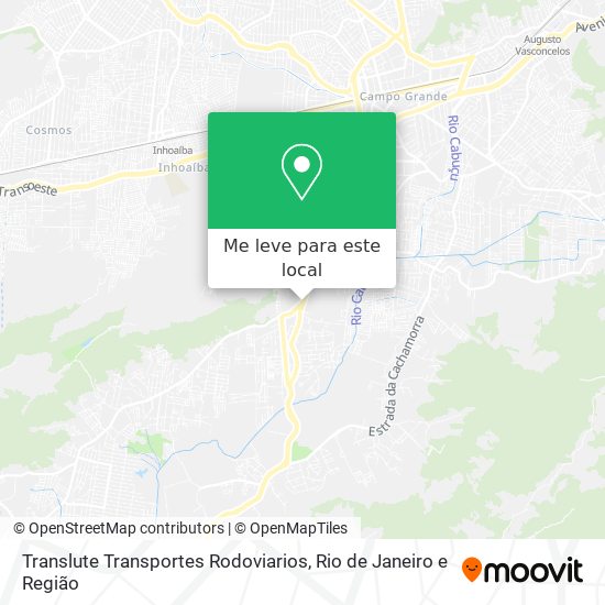 Translute Transportes Rodoviarios mapa