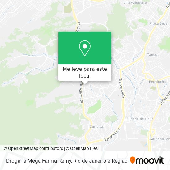 Drogaria Mega Farma-Remy mapa