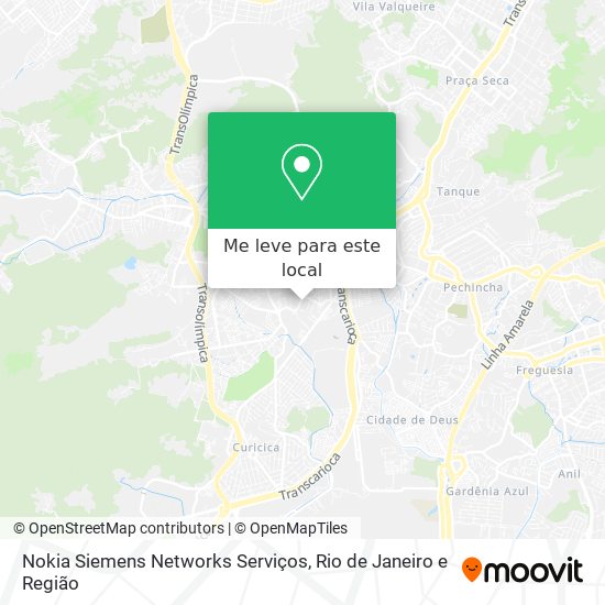 Nokia Siemens Networks Serviços mapa