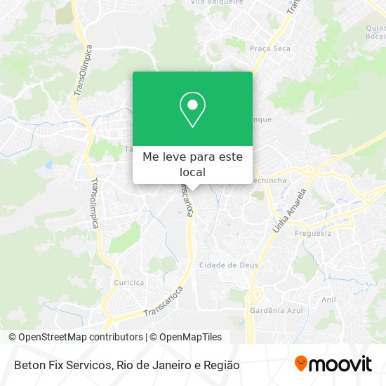 Beton Fix Servicos mapa