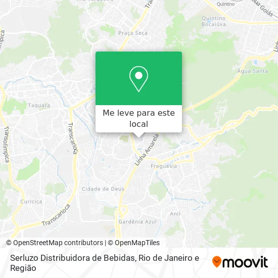 Serluzo Distribuidora de Bebidas mapa