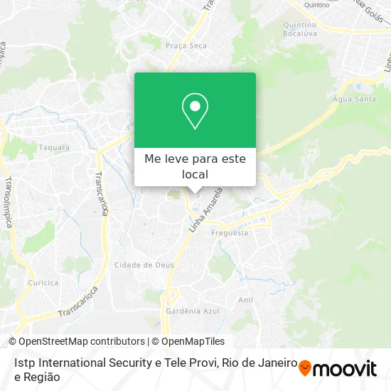 Istp International Security e Tele Provi mapa