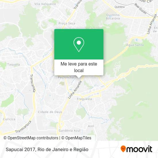 Sapucai 2017 mapa