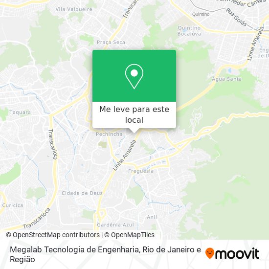 Megalab Tecnologia de Engenharia mapa