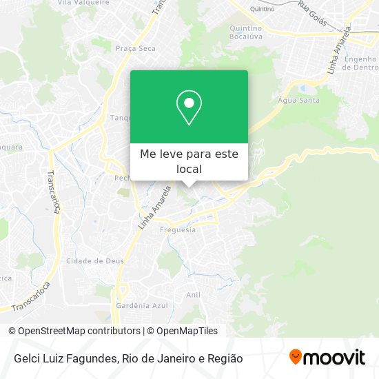 Gelci Luiz Fagundes mapa