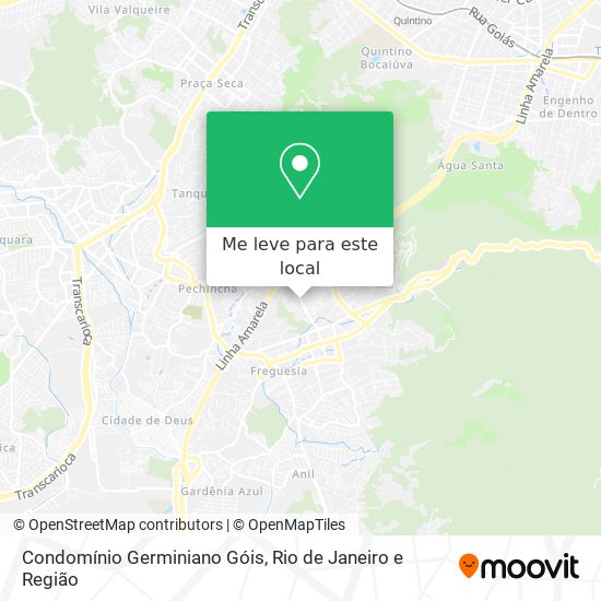 Condomínio Germiniano Góis mapa